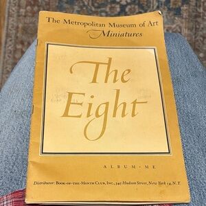 The Eight - The Metropolitan Museum of Art Miniatures Booklet 1954